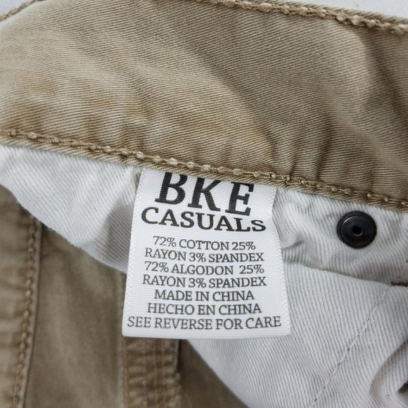 BKE Buckle Denim Jake Straight Khaki Pants - Picture 8 of 8